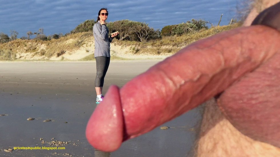 The erection is publicly huge