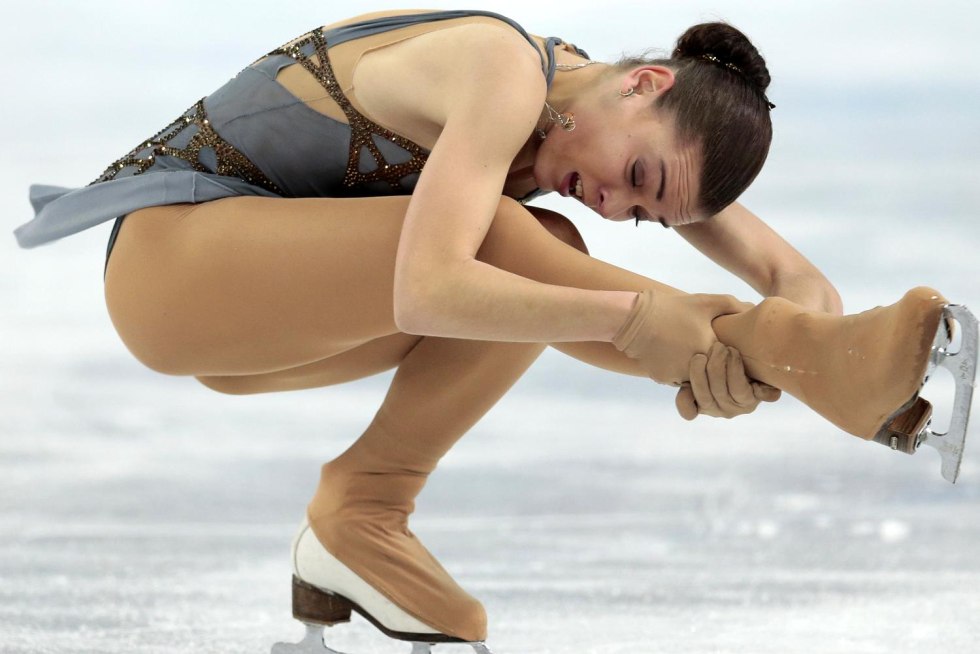 Skater Adelina Sotnikova piquant