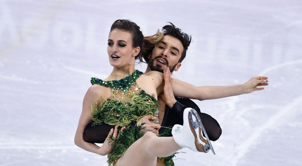 Gabriela Papadakis at the Olympics