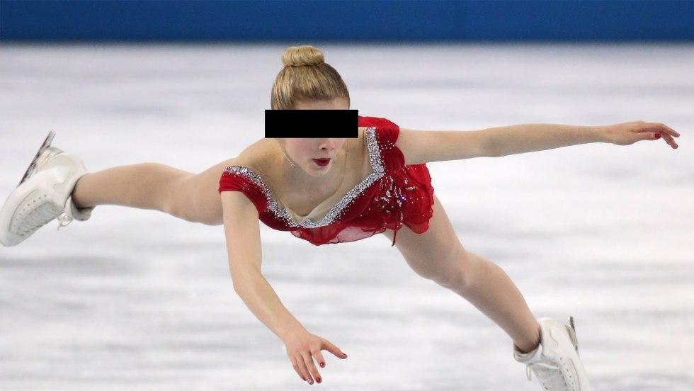 Skater Gracie Gold cowards