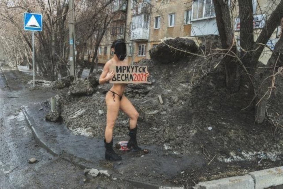 Naked photo shoot Irkutsk