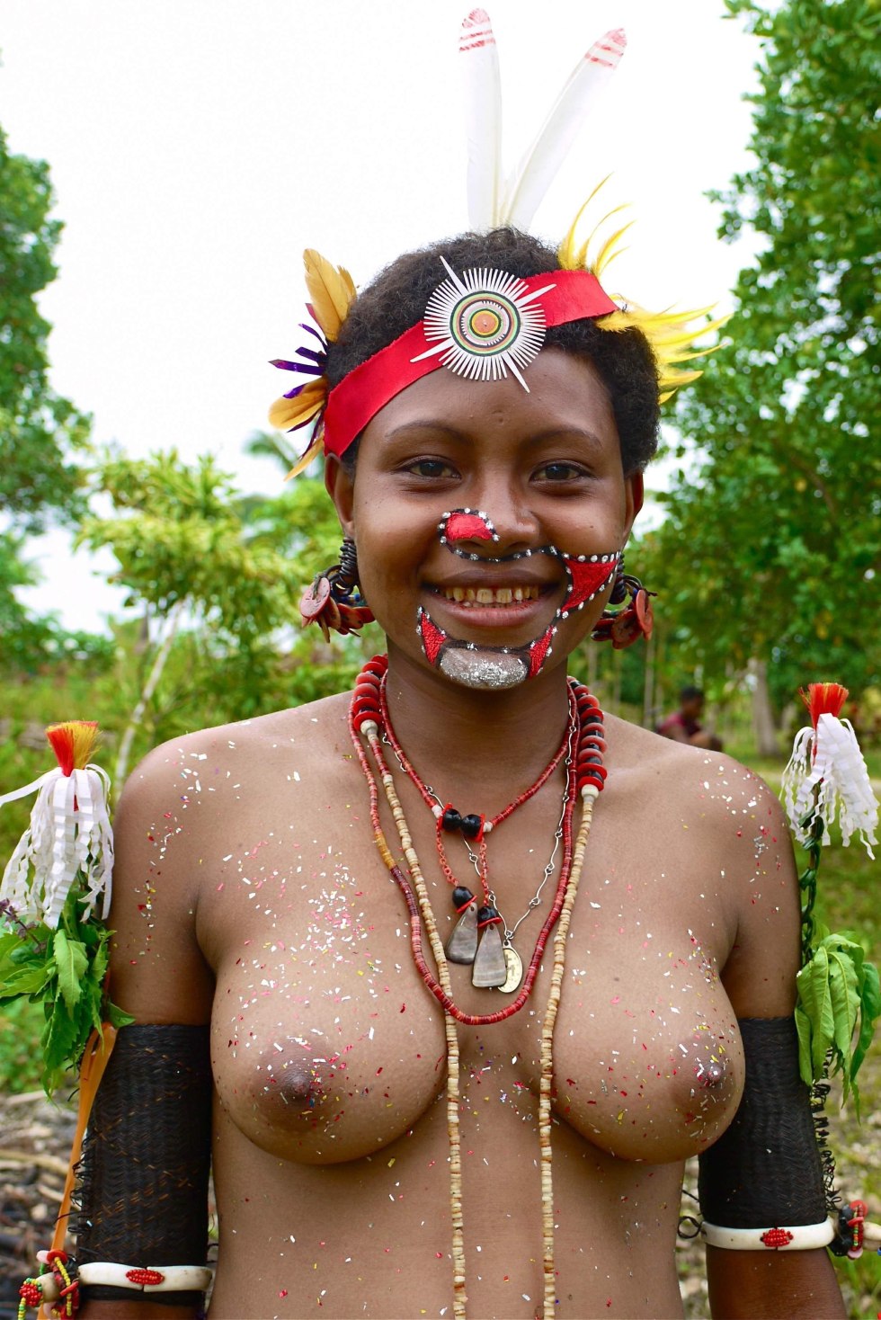 Naked women from the tribe