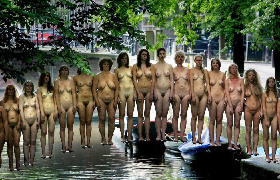 Naked women of different nations
