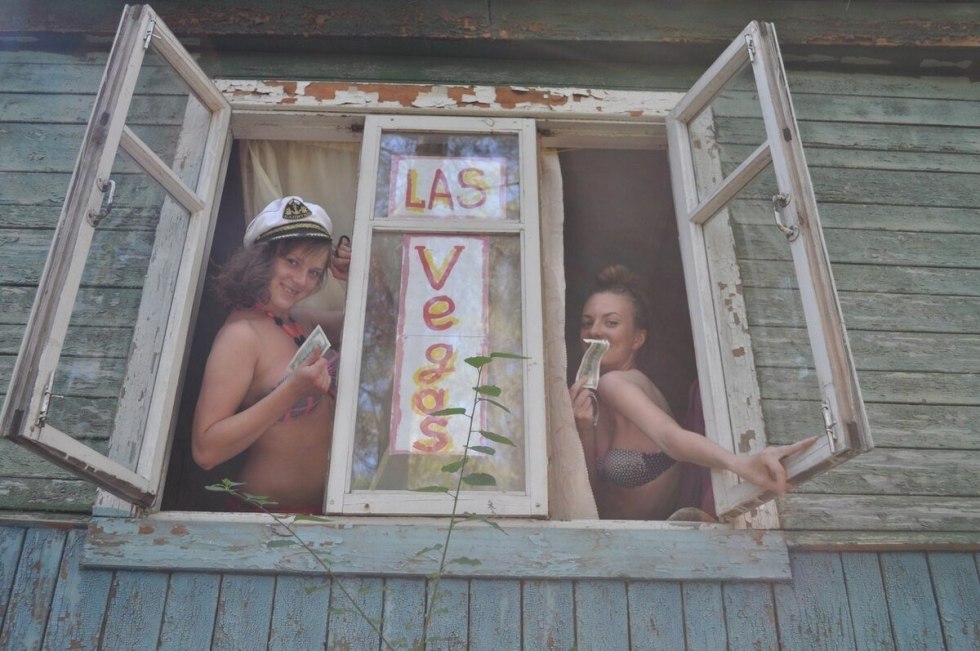 Funny summer in the village