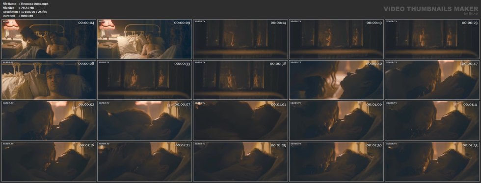 Anna Peskova naked without panties