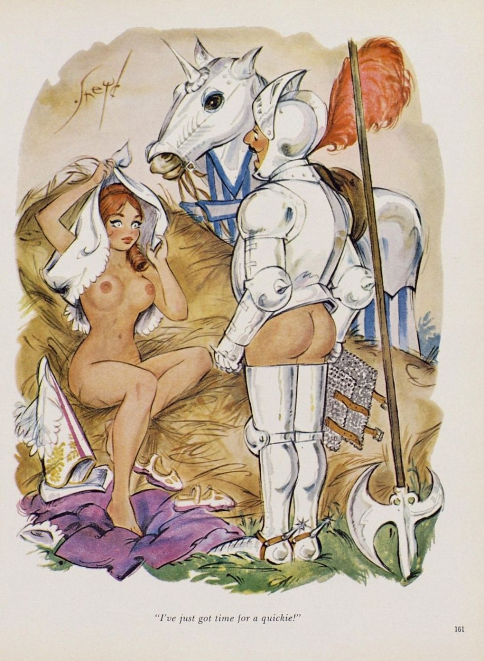 Erotic illustrations for Russian fairy tales