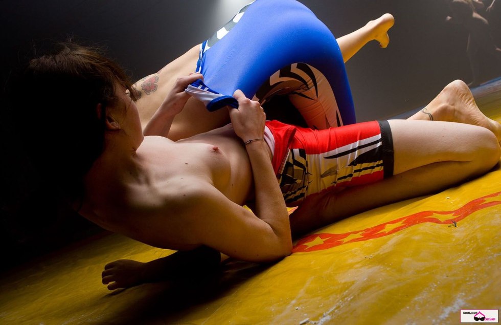 Women's struggle naked