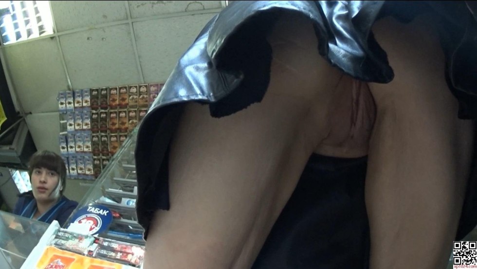 Hidden camera under a skirt