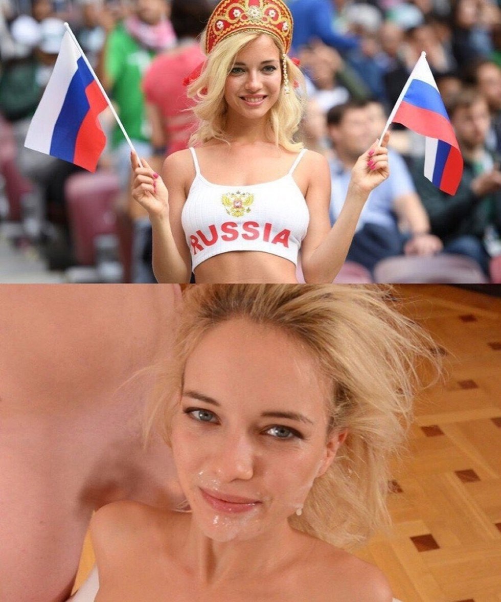 Russian fan on the 2018 World Cup Natalya Nemchinova