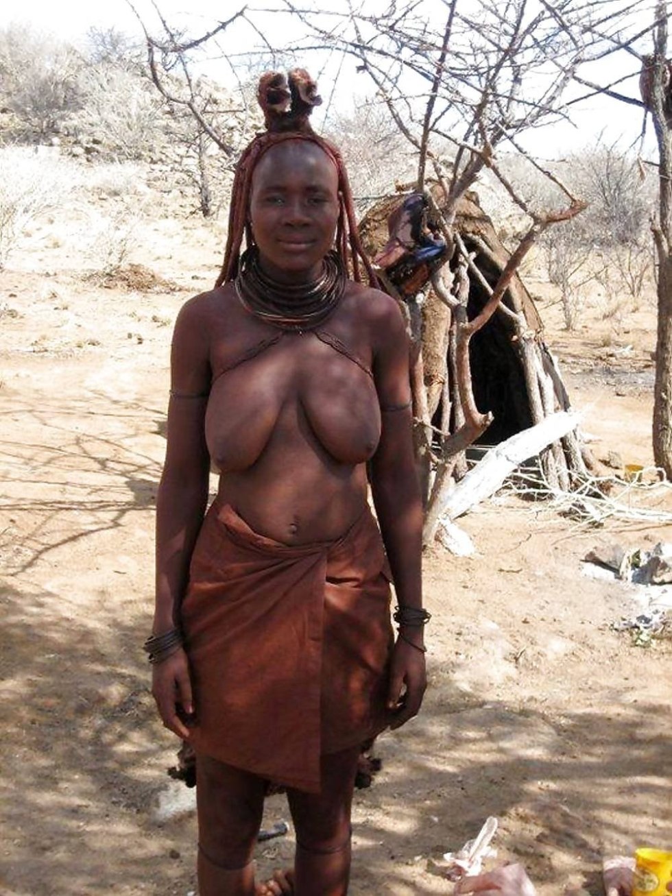 Khimba woman tribe boobs