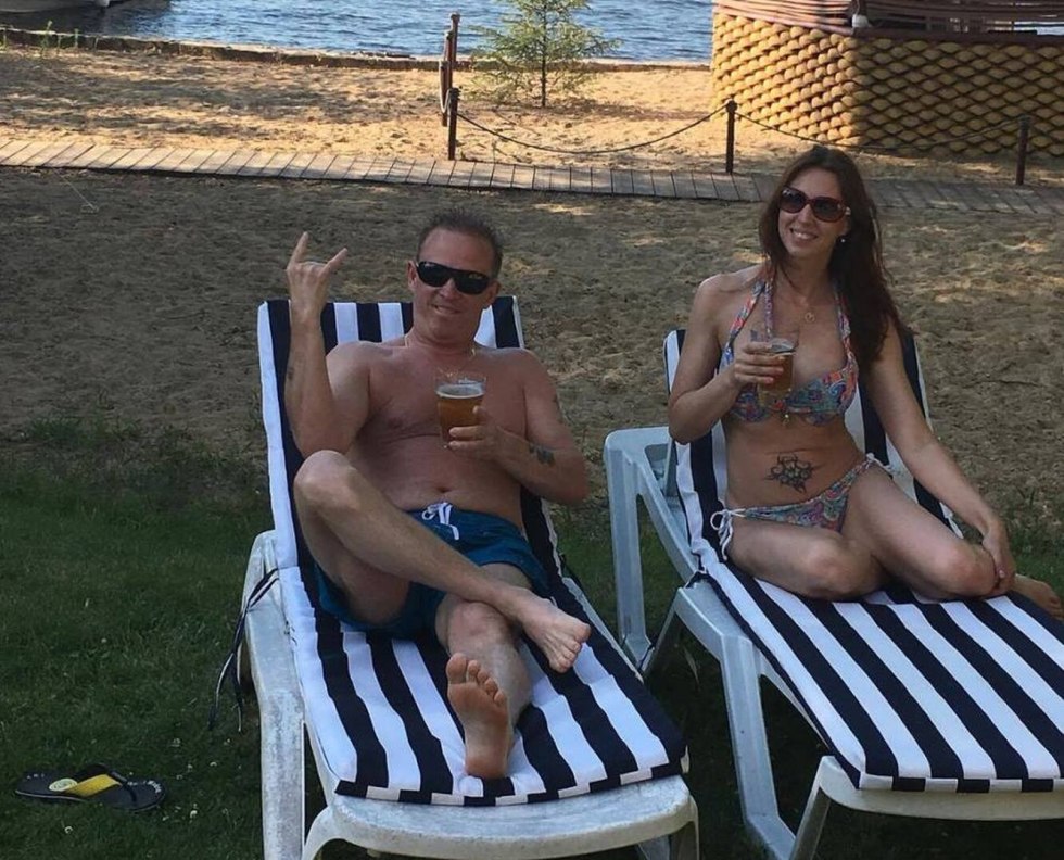 Senchukov in a bikini