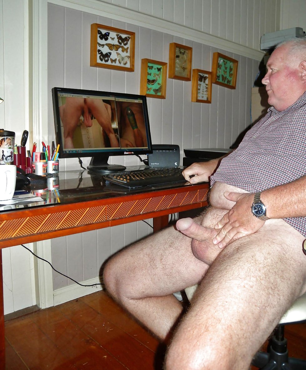 Huge member of the old man private