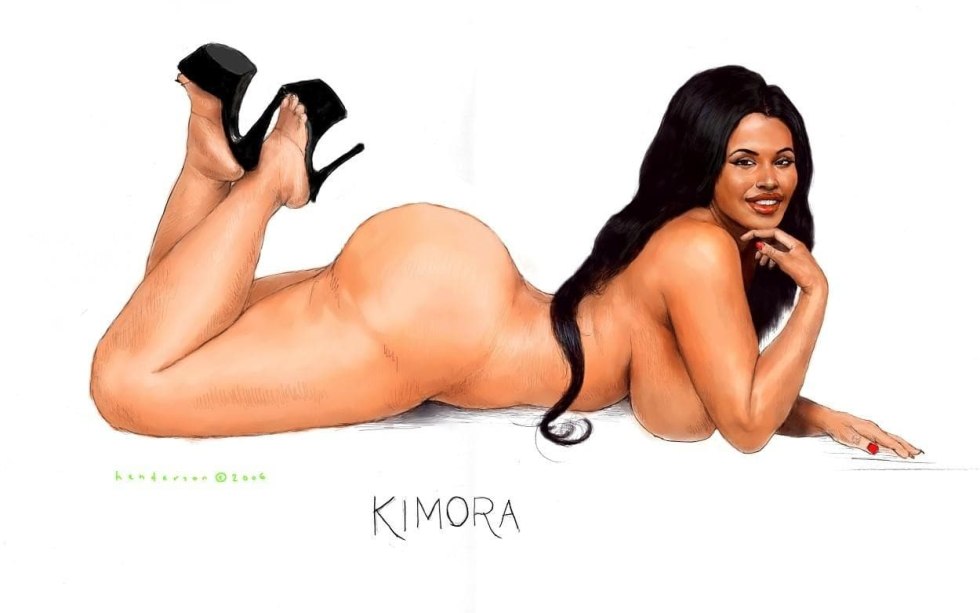 Erotic drawings of lush girls