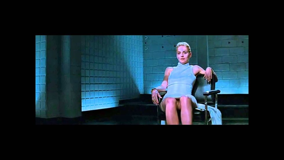 Basic Instinct 1992 Scene with Sharon Stone