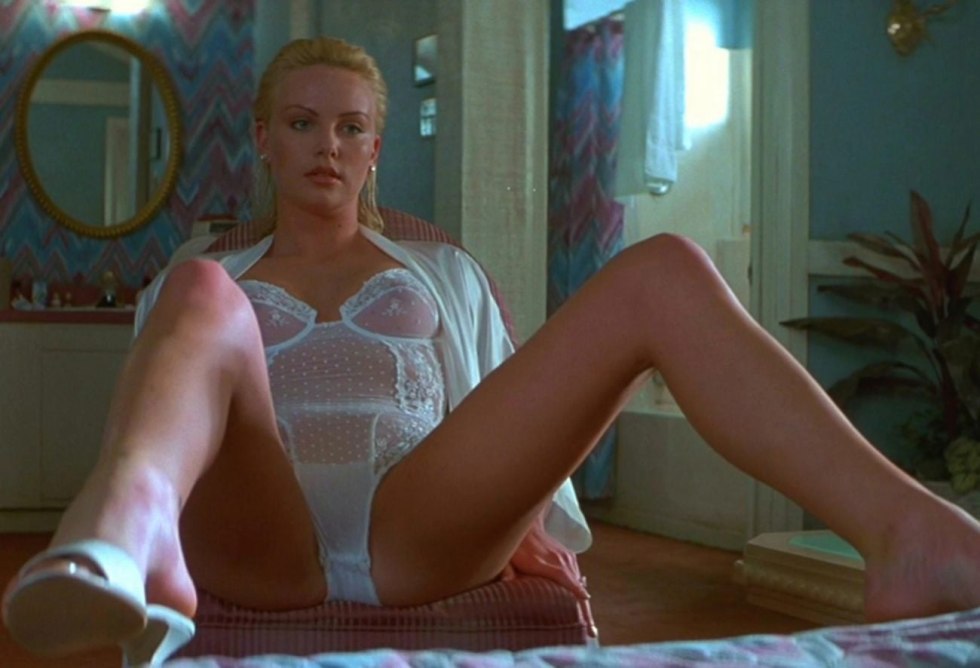 Charlize Theron in underwear in films