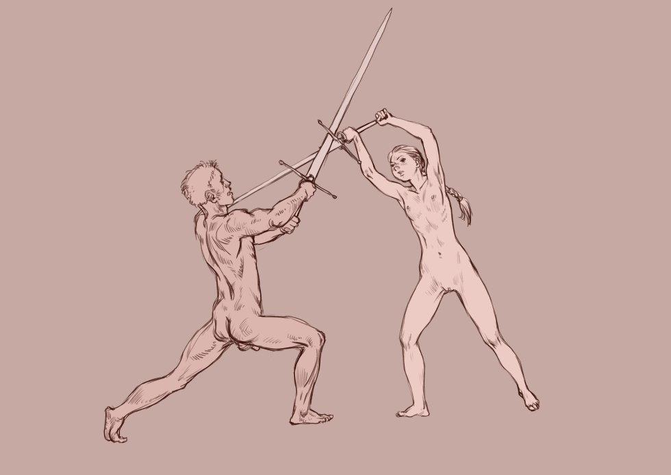 Erotic fencing
