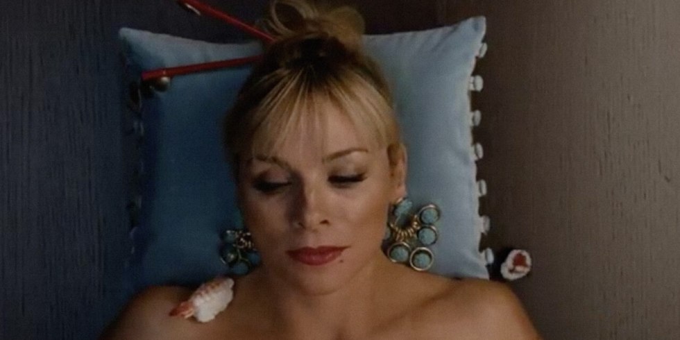 Samantha Jones Sushi on the body