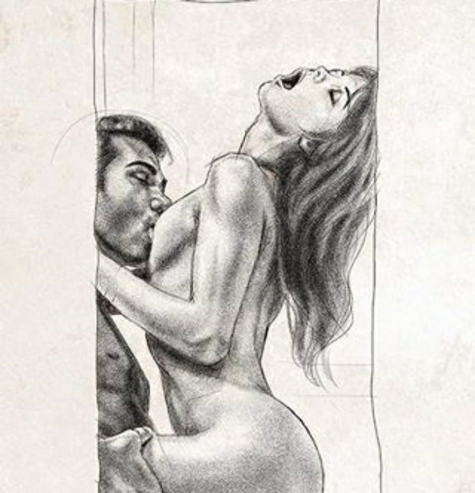 Erotic drawing