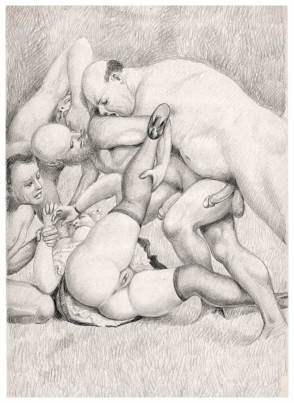 Soviet pornography drawings