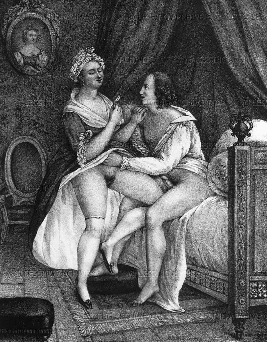 Old pornographic engravings