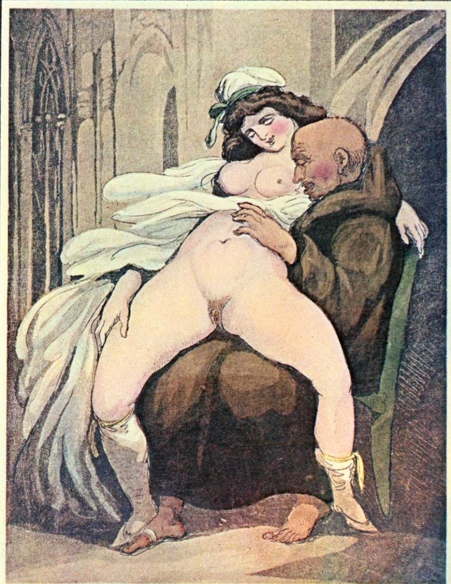 Rowlandson (Thomas Rowlandson) Erotic Illustrations