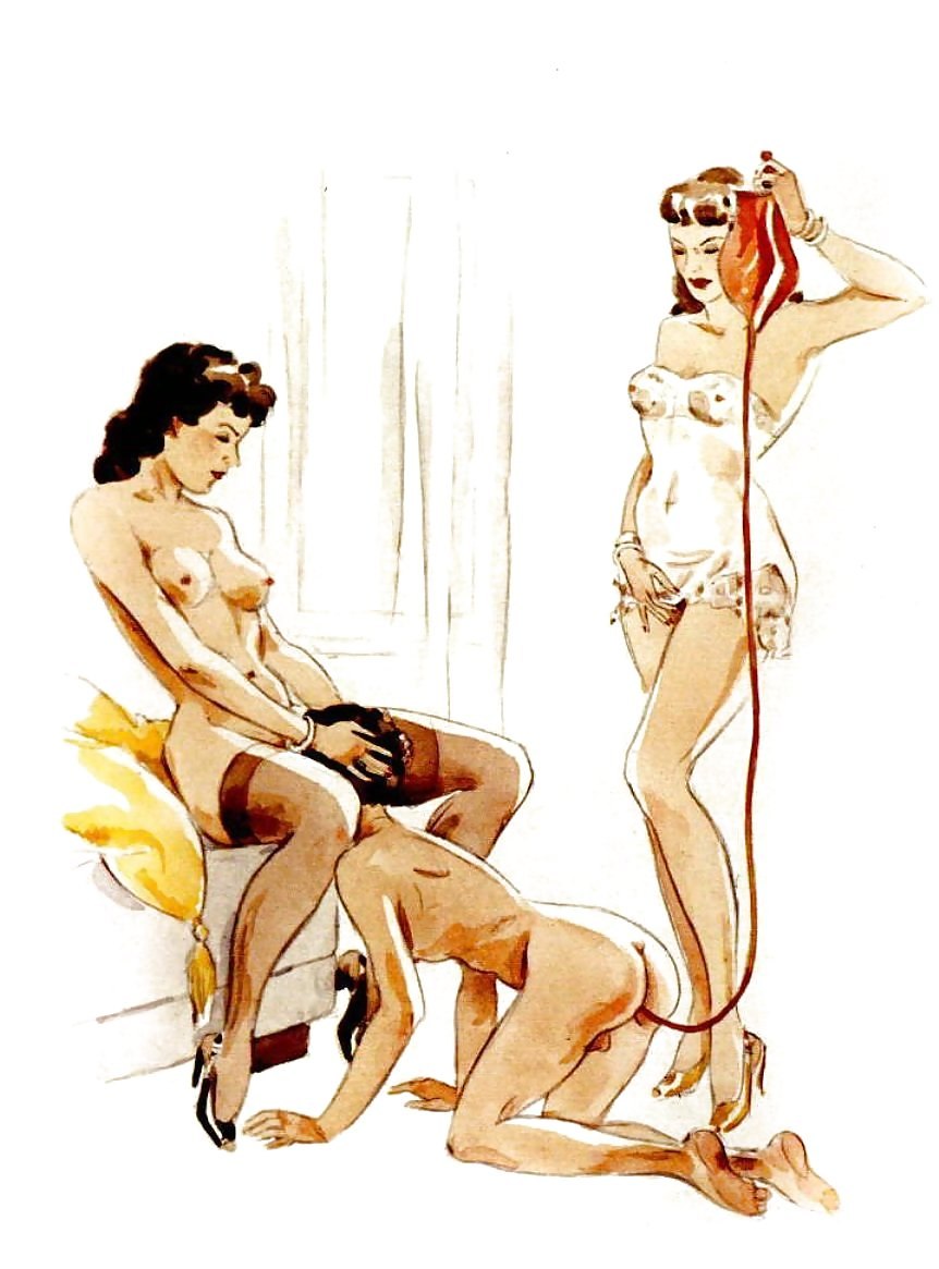 Pornographic drawings