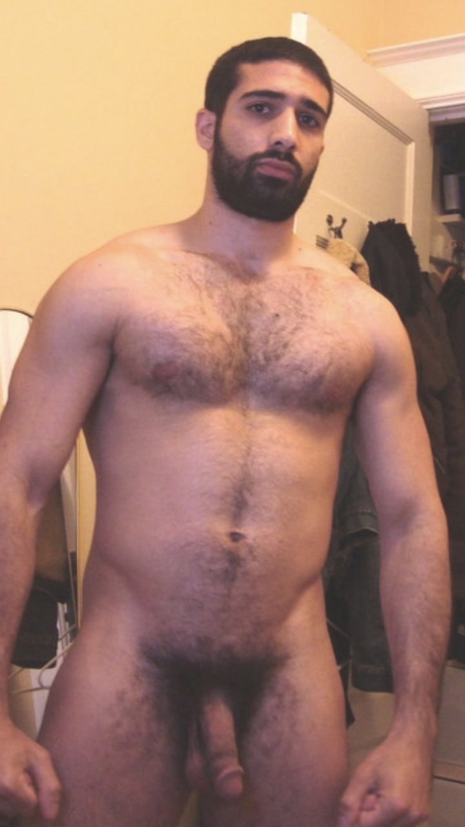 Naked hairy Caucasians