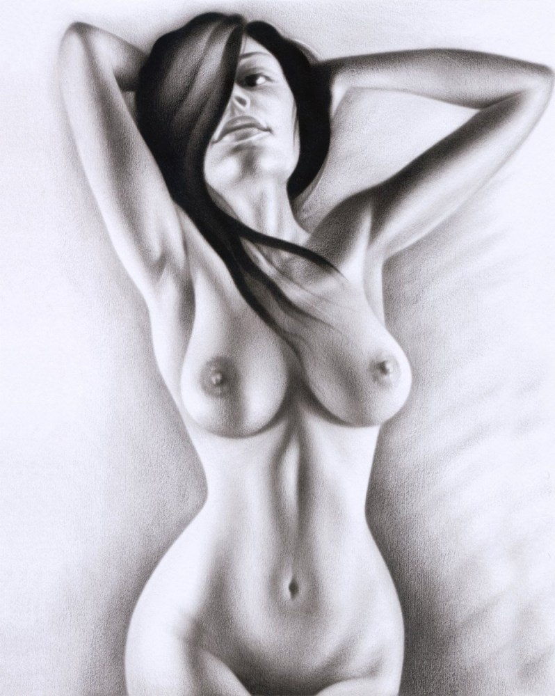 Erotic drawings with a pencil