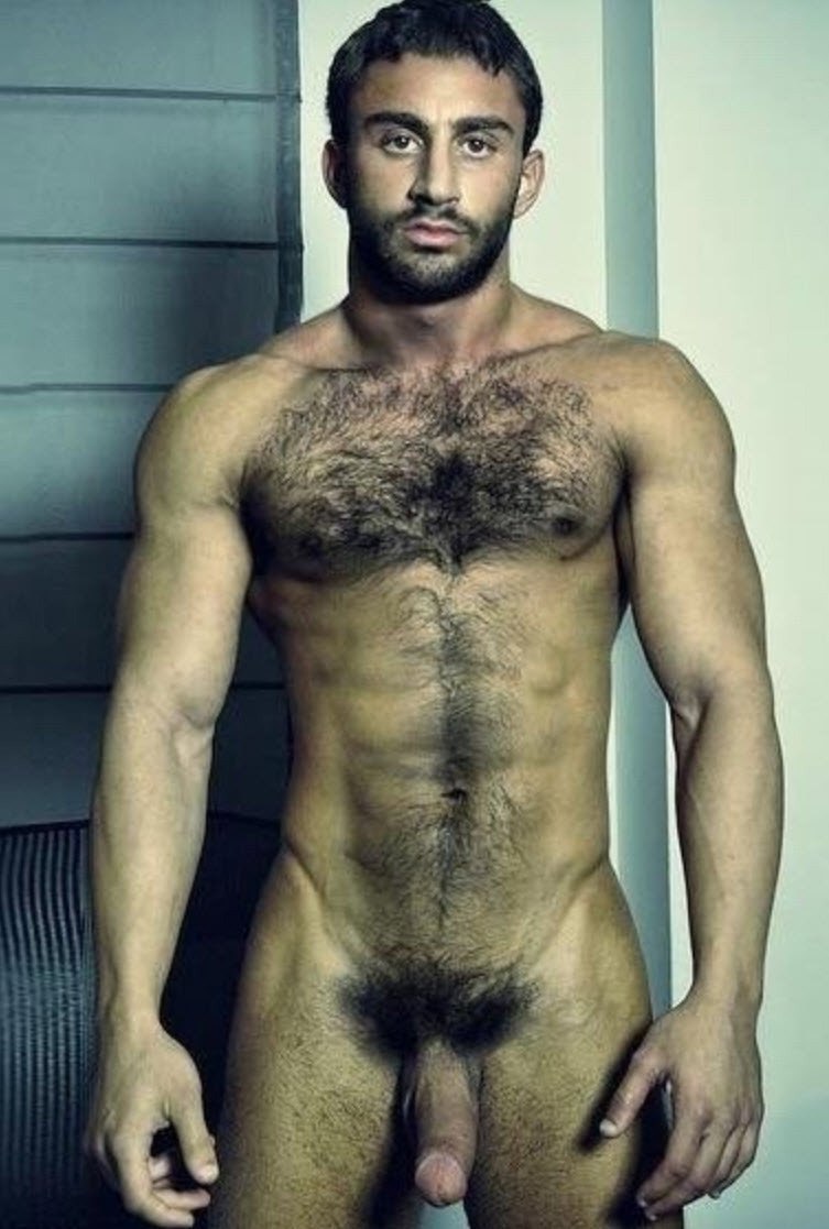 Naked Caucasian guys