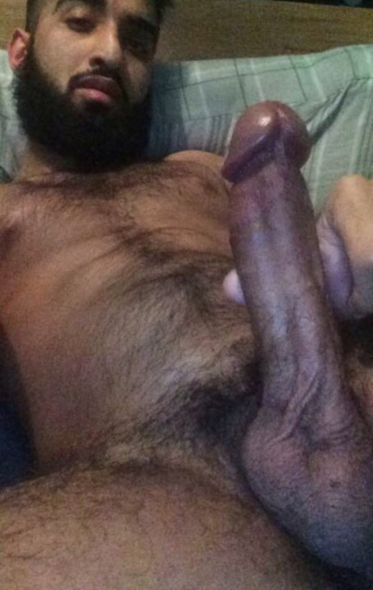 Big hairy dick at Arab