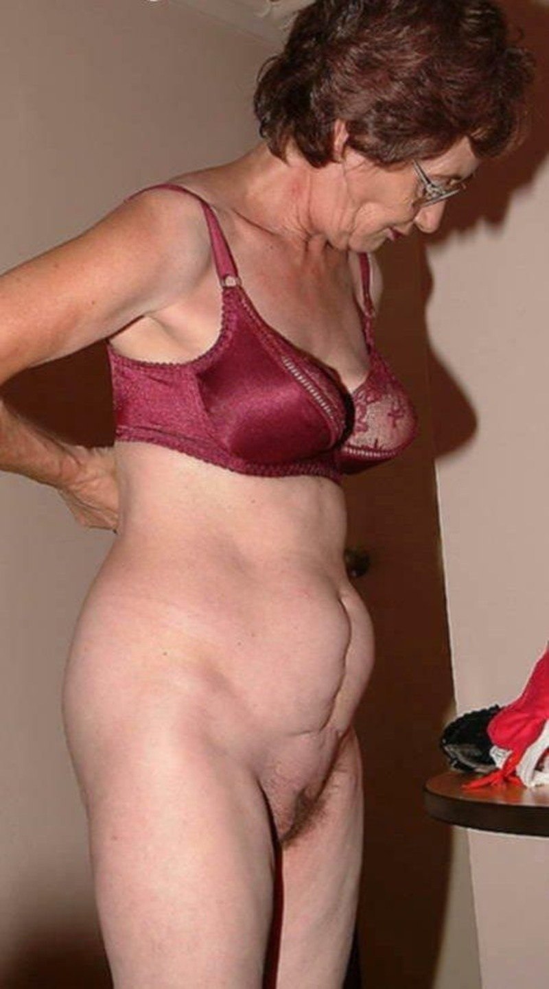 Elderly women in shorts