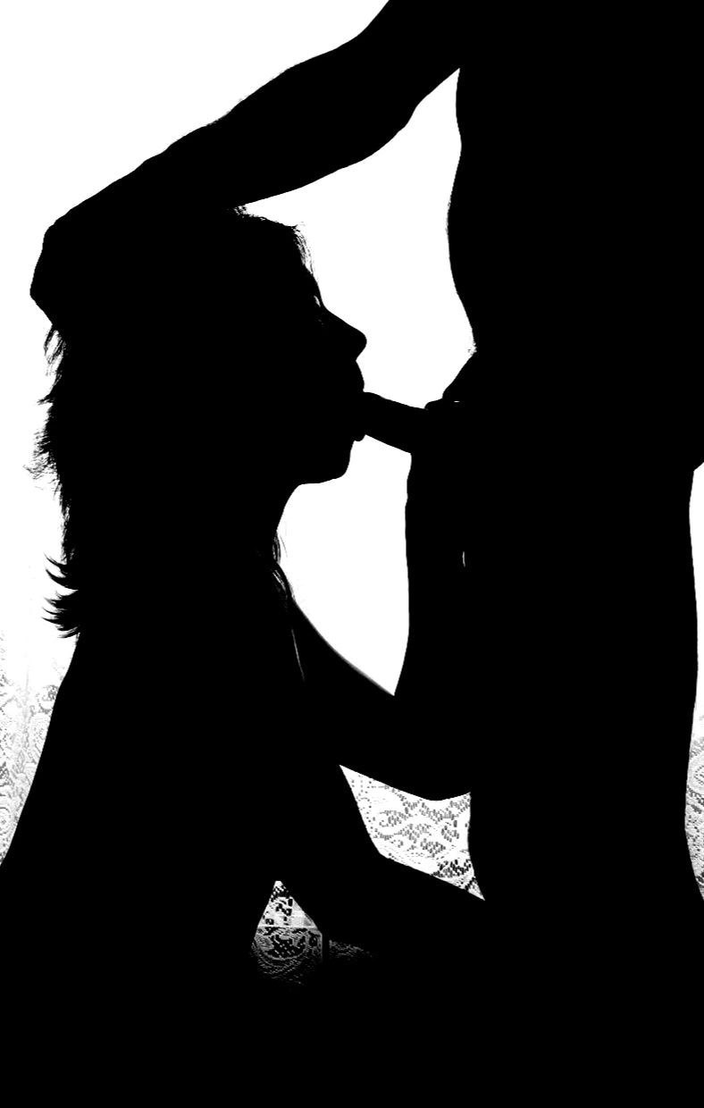 Artistic photo shoot blowjob