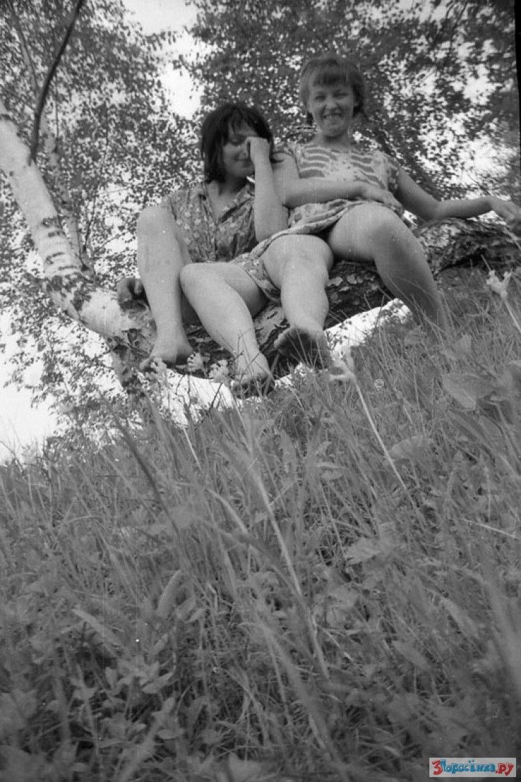 Erotic photo shoot in the village in the USSR