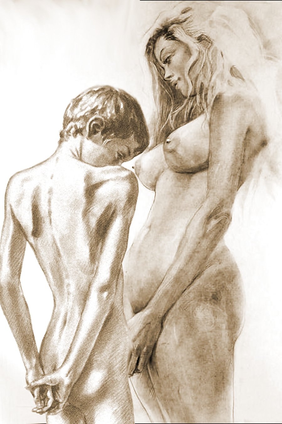 Beautiful erotic drawings