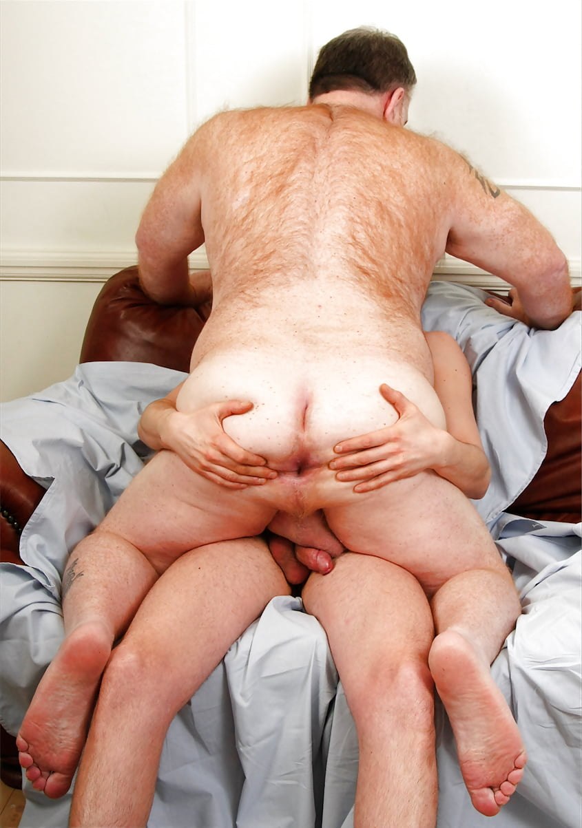 Old man and young guy Anal