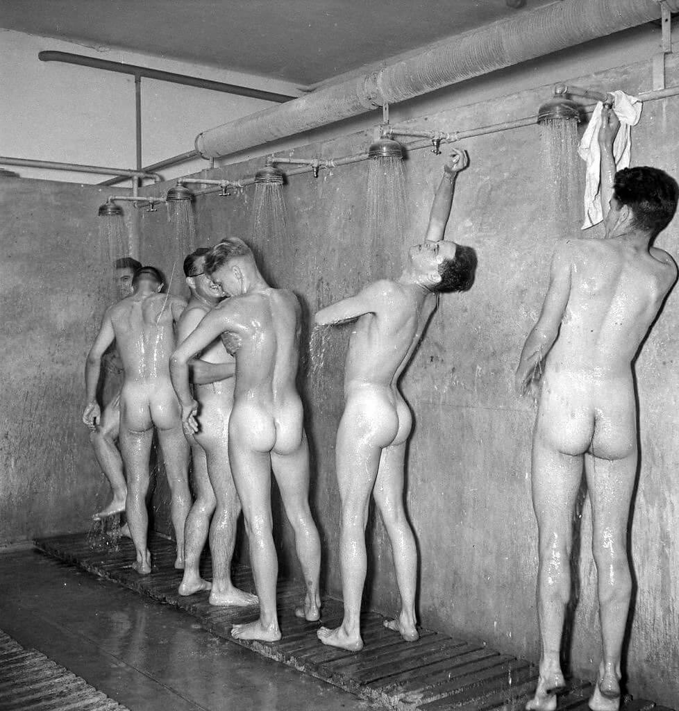 Physical education naked retro