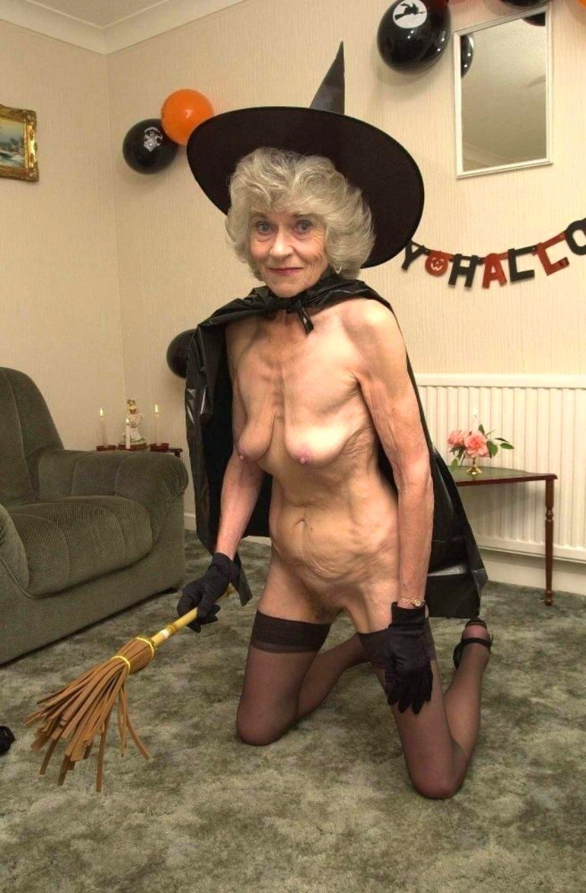 Old women in erotic outfits