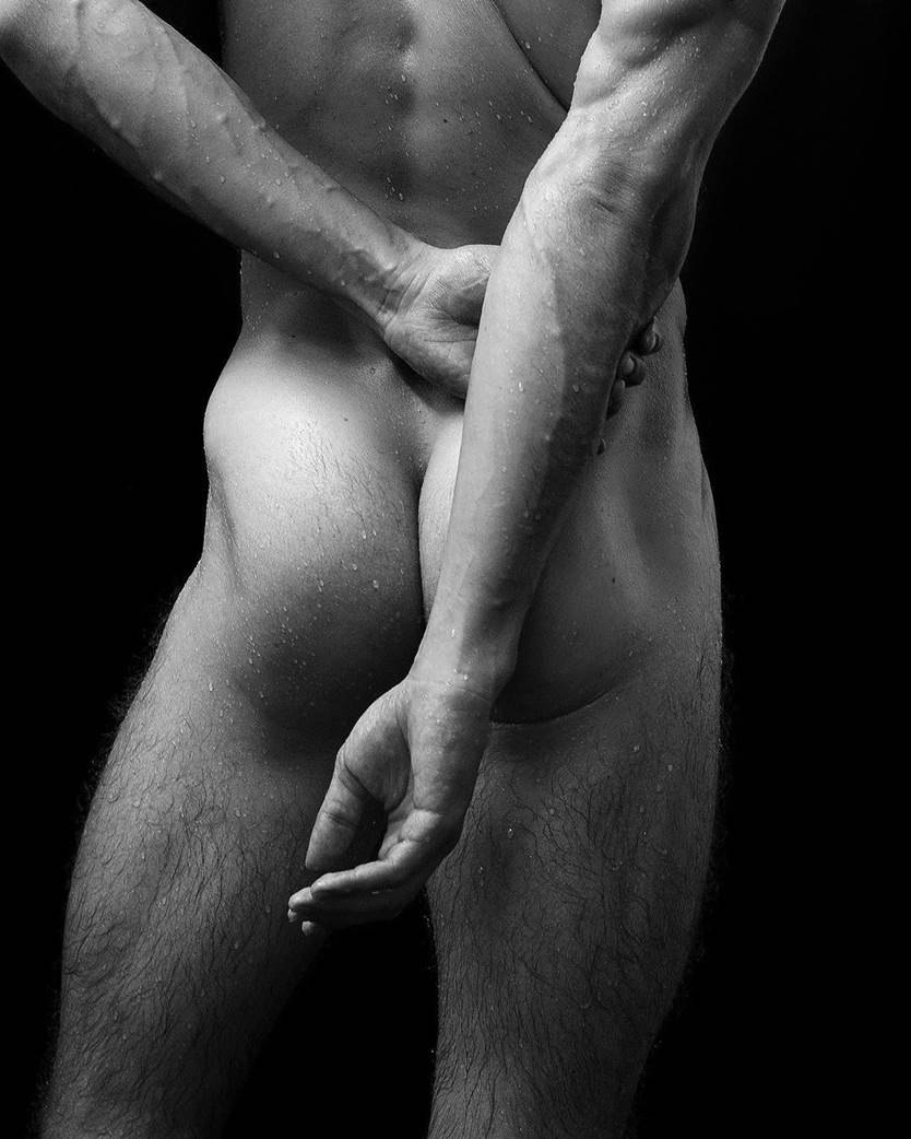 Male erotic photo shoot