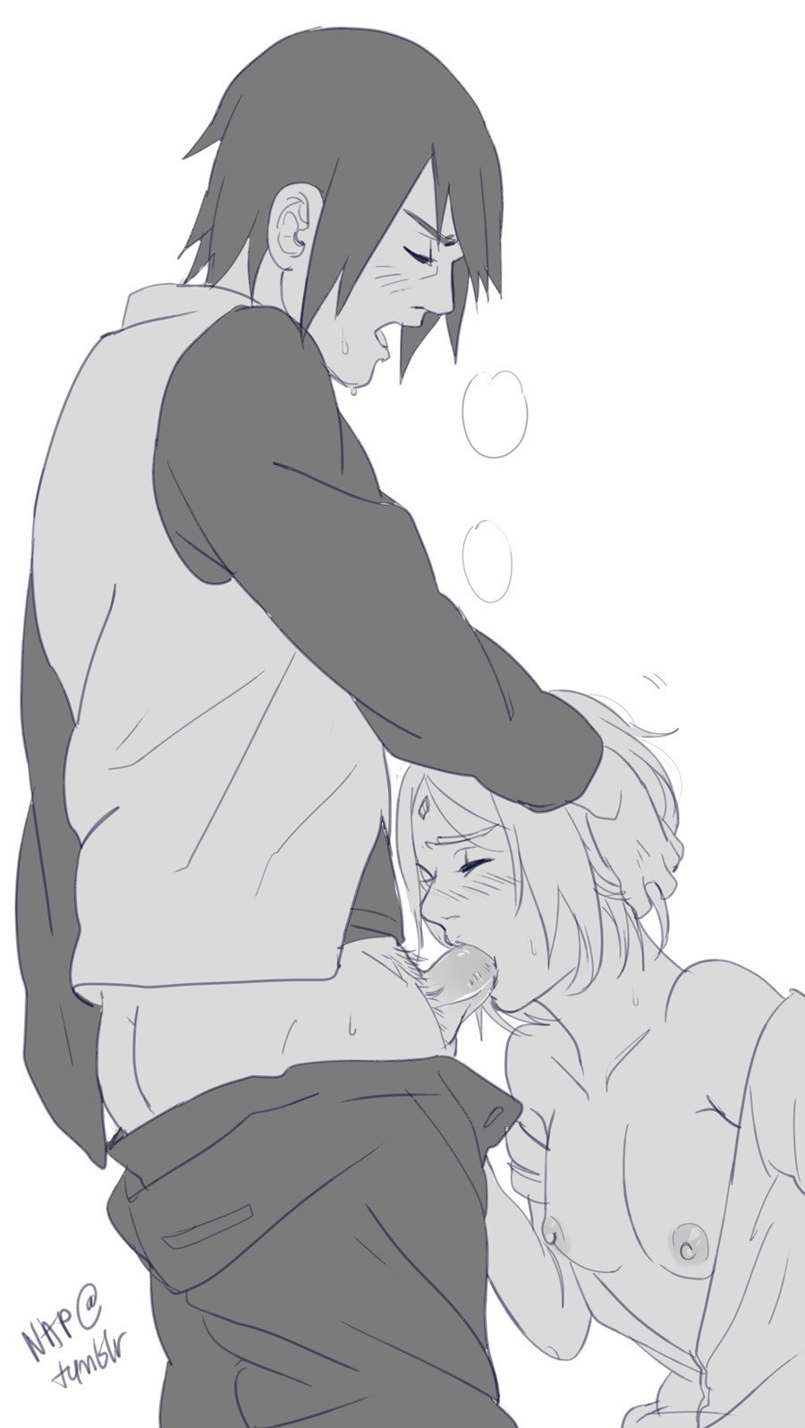 Sasuke and Sakura in Boruto Hentai