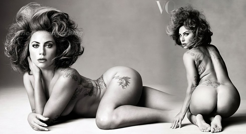 Lady Gaga Naked photo shoot