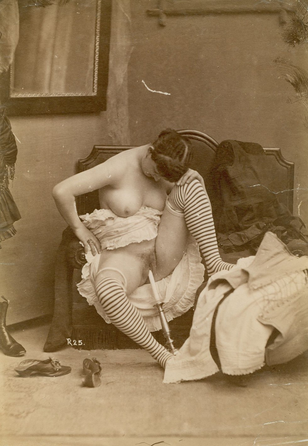 Pornographic pictures of the beginning of the 20th century