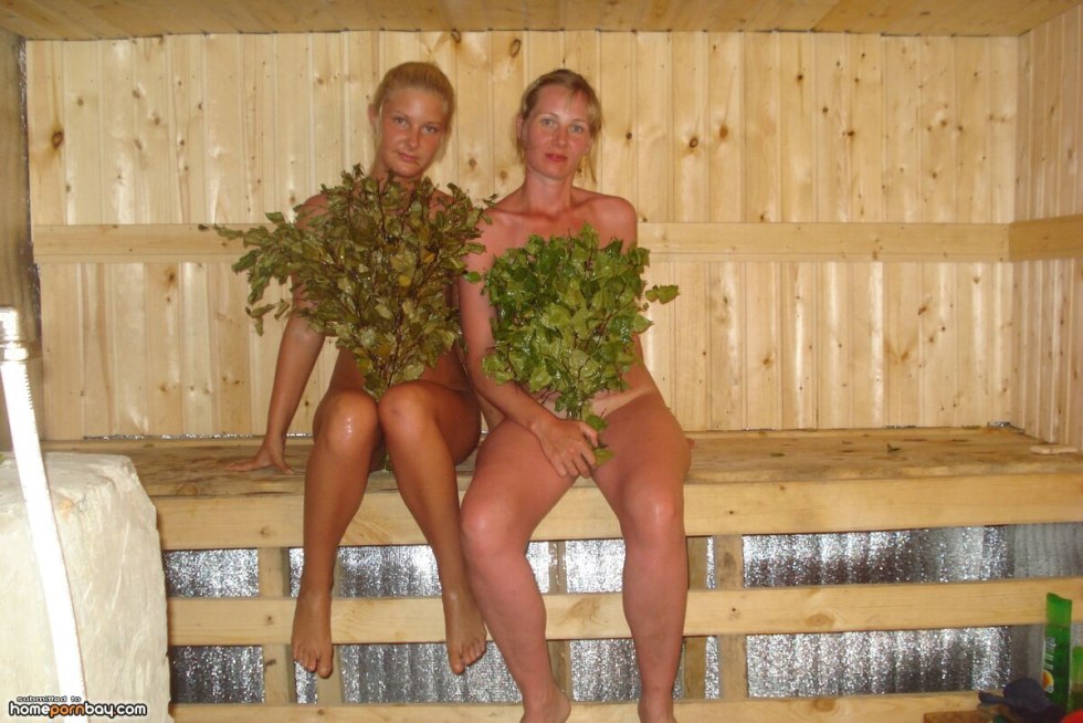 Village girls in the bathhouse