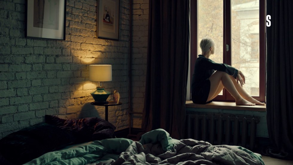 Naked Daria Moroz in the series "Casters"