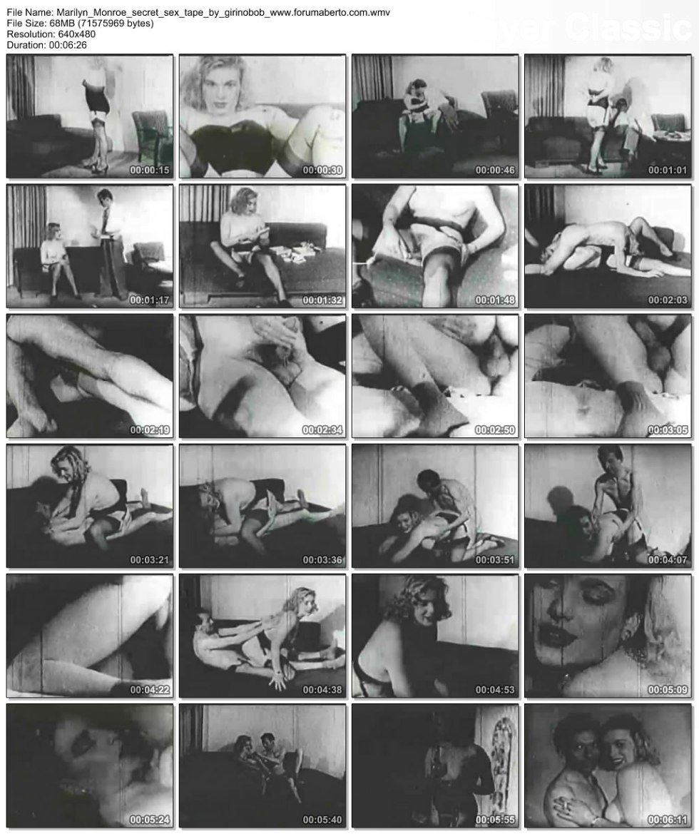 Marilyn Monroe starred in porn films