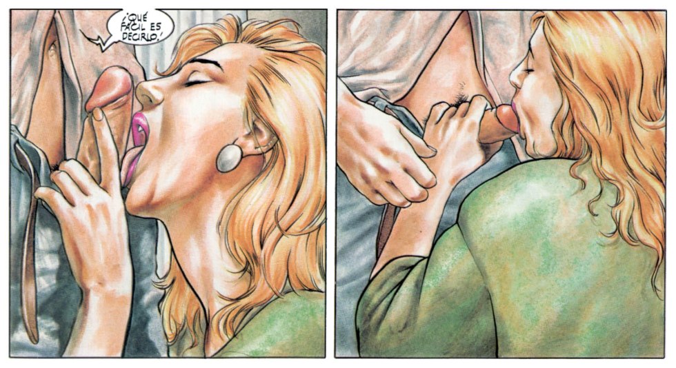 Drawing erotic comics