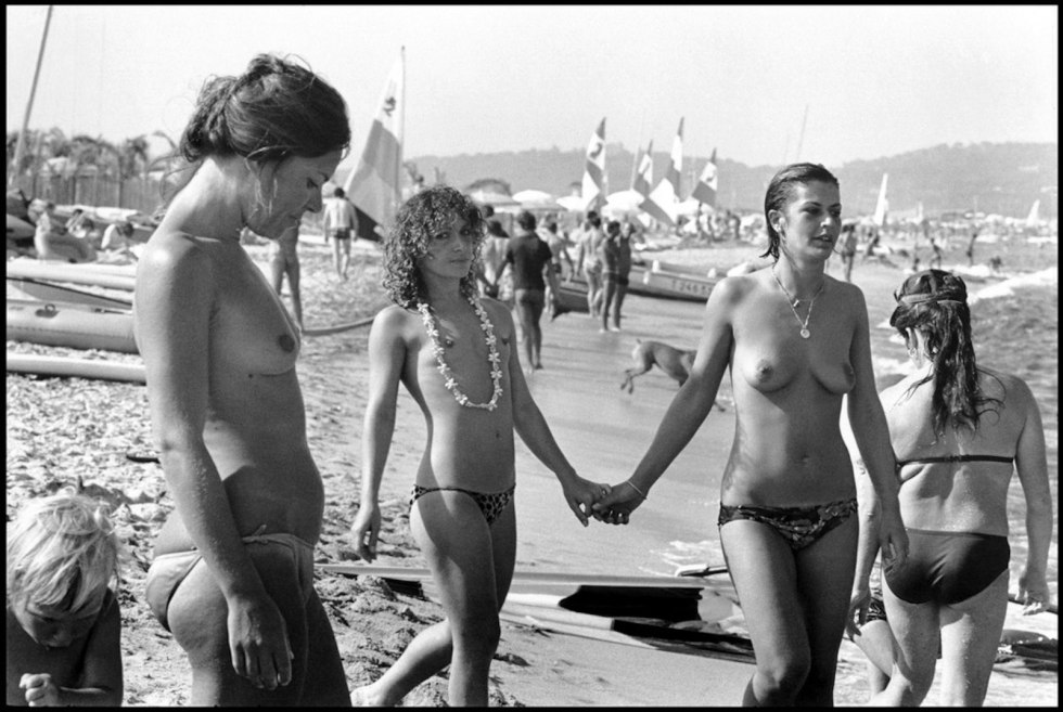 Soviet women topless