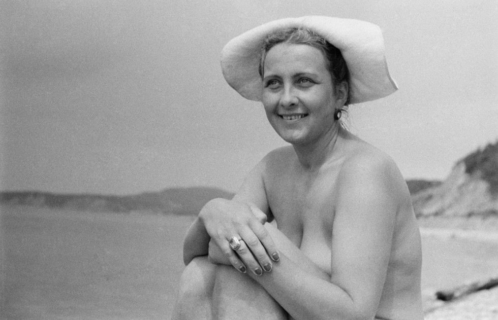 Soviet women on the beach nude
