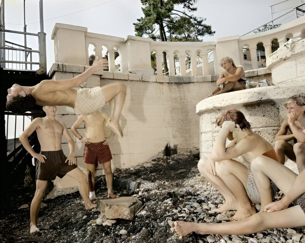 Retro Beach of the USSR