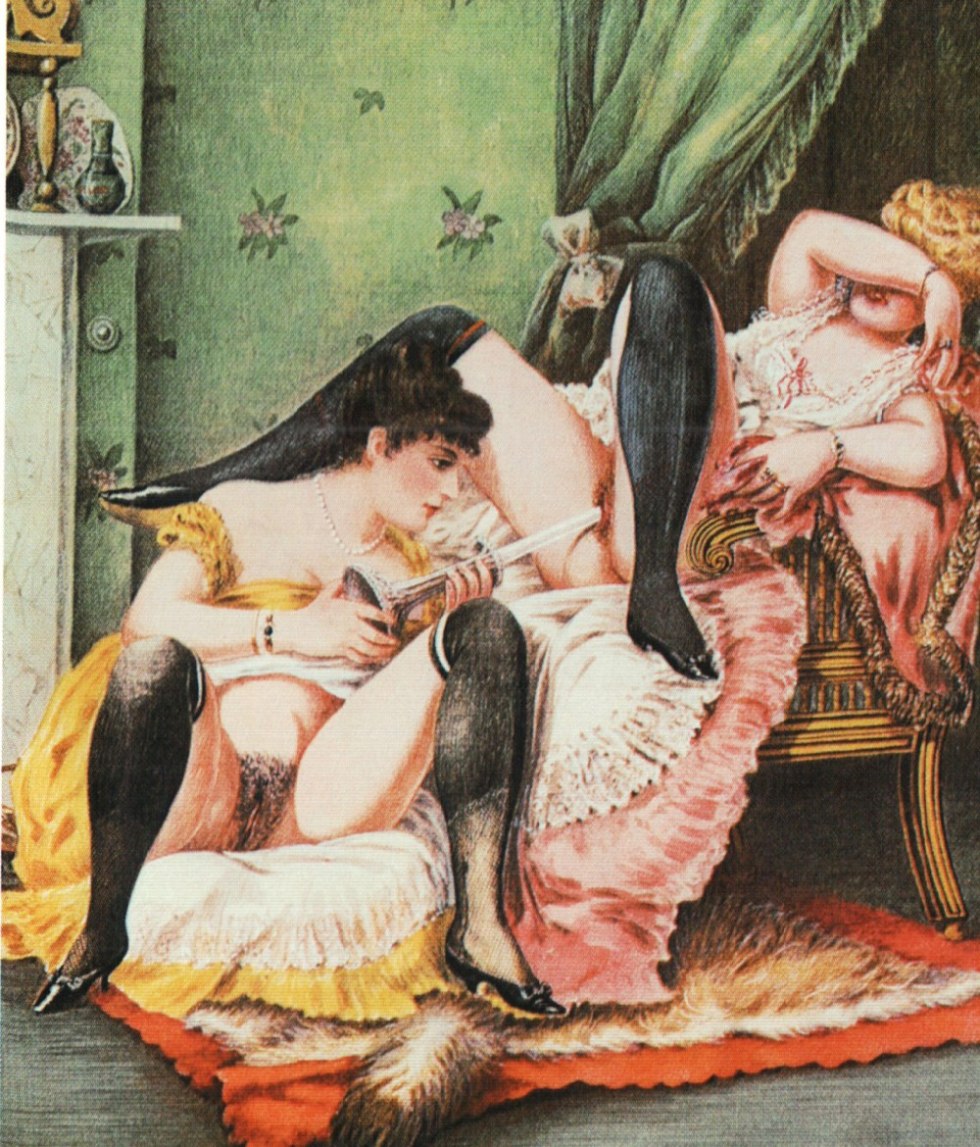 Pornographic paintings