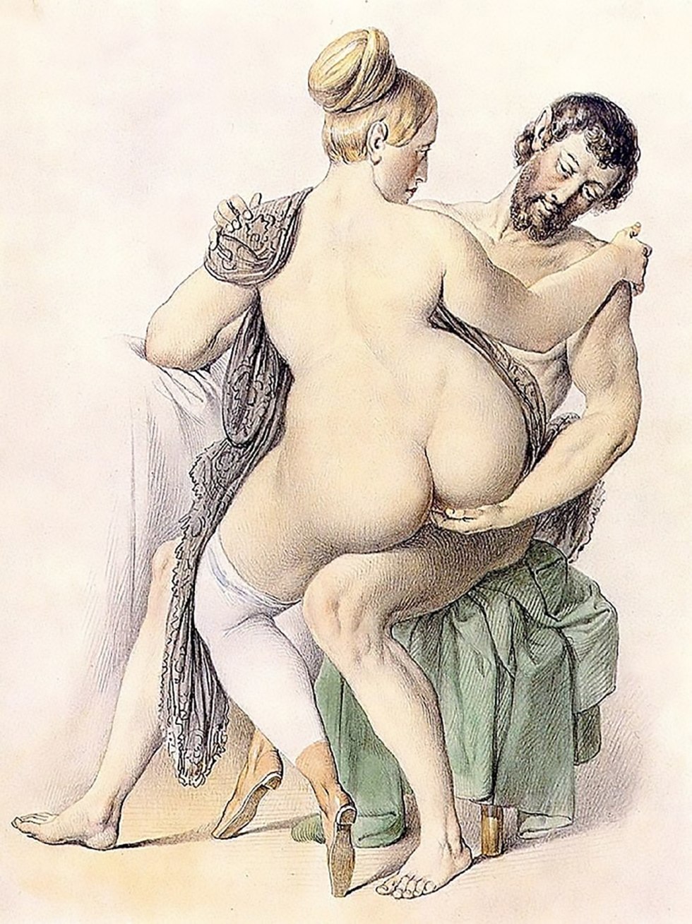 Johann Nepumuk Geiger Erotic Illustrations